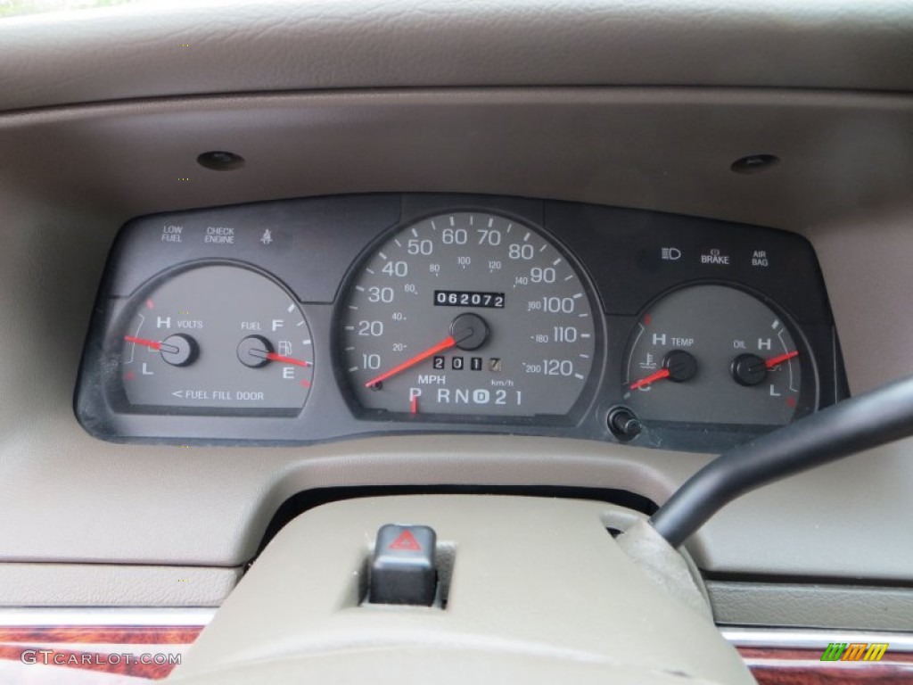 2000 Grand Marquis LS - Toreador Red Metallic / Medium Parchment photo #46