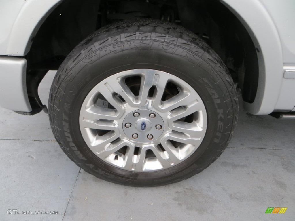 2009 Ford F150 Platinum SuperCrew 4x4 Wheel Photo #79177658
