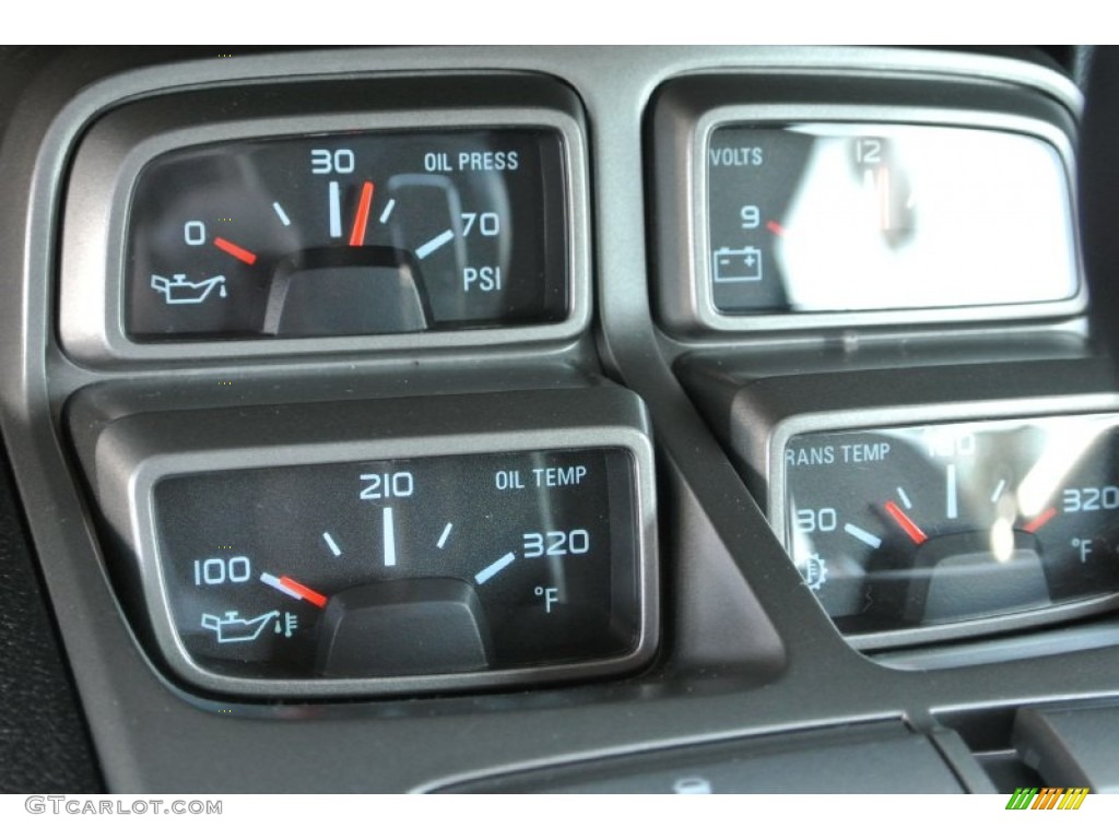 2012 Chevrolet Camaro LT 45th Anniversary Edition Coupe Gauges Photo #79178021