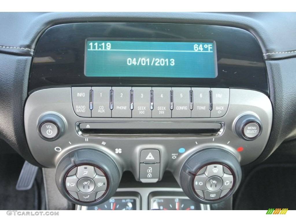 2012 Chevrolet Camaro LT 45th Anniversary Edition Coupe Audio System Photo #79178063