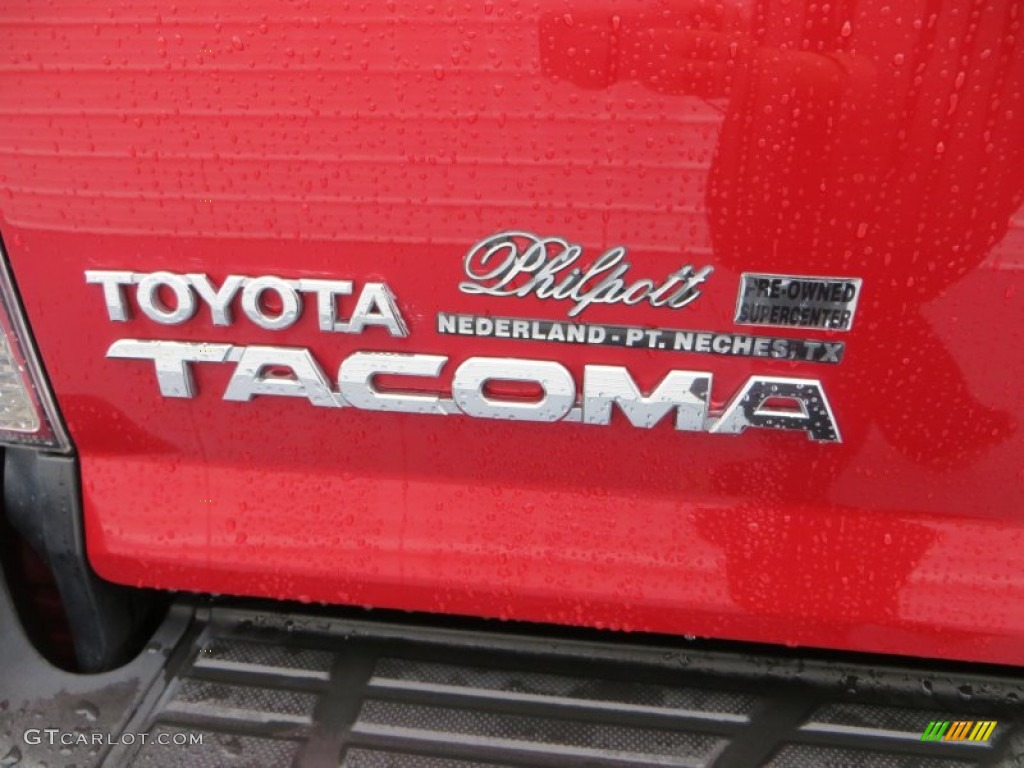 2011 Tacoma PreRunner Double Cab - Barcelona Red Metallic / Graphite Gray photo #19