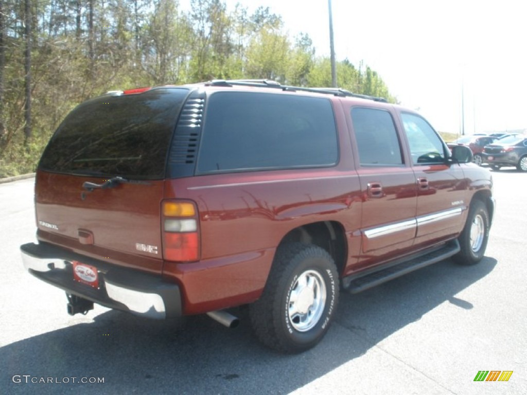 2003 Yukon XL SLT - Garnet Red Metallic / Neutral/Shale photo #9
