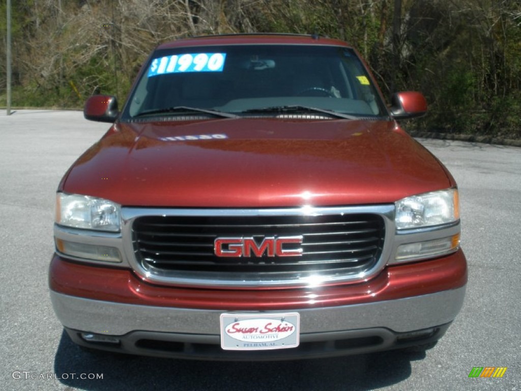 2003 Yukon XL SLT - Garnet Red Metallic / Neutral/Shale photo #14