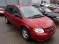 2005 Inferno Red Crystal Pearl Dodge Caravan SXT  photo #1