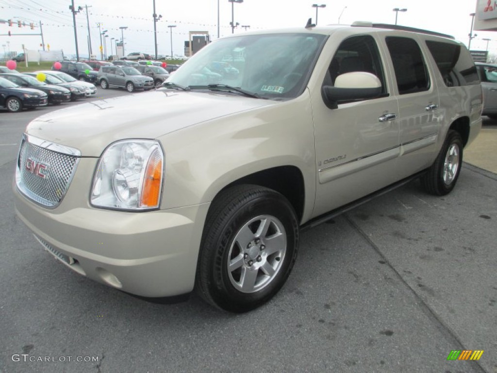 Gold Mist Metallic 2008 GMC Yukon XL Denali AWD Exterior Photo #79179571