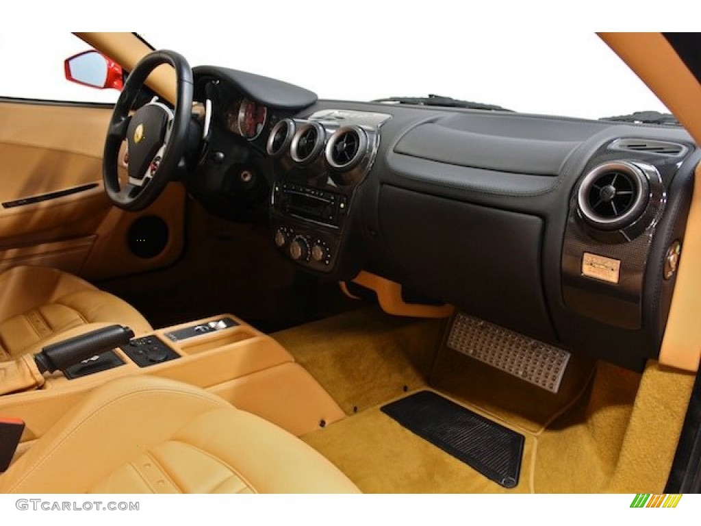 2007 Ferrari F430 Coupe F1 Beige Dashboard Photo #79180492