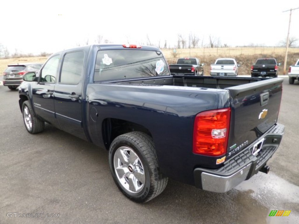 Imperial Blue Metallic 2011 Chevrolet Silverado 1500 LT Crew Cab 4x4 Exterior Photo #79180727