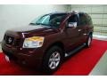 2010 Tuscan Sun Red Pearl Nissan Armada SE 4WD  photo #3