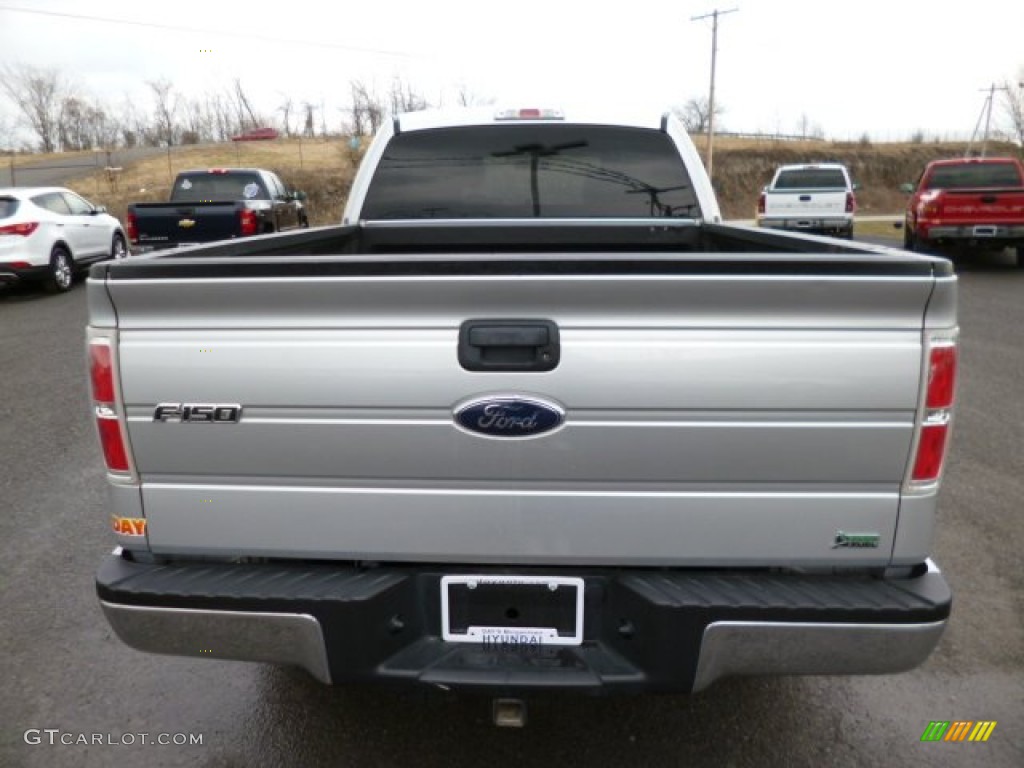 2010 F150 XLT SuperCrew 4x4 - Ingot Silver Metallic / Medium Stone photo #6