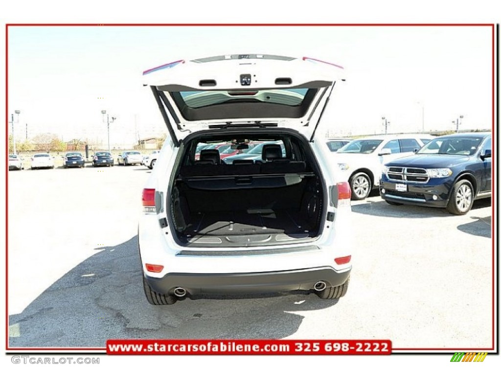 2014 Grand Cherokee Limited - Bright White / Morocco Black photo #25