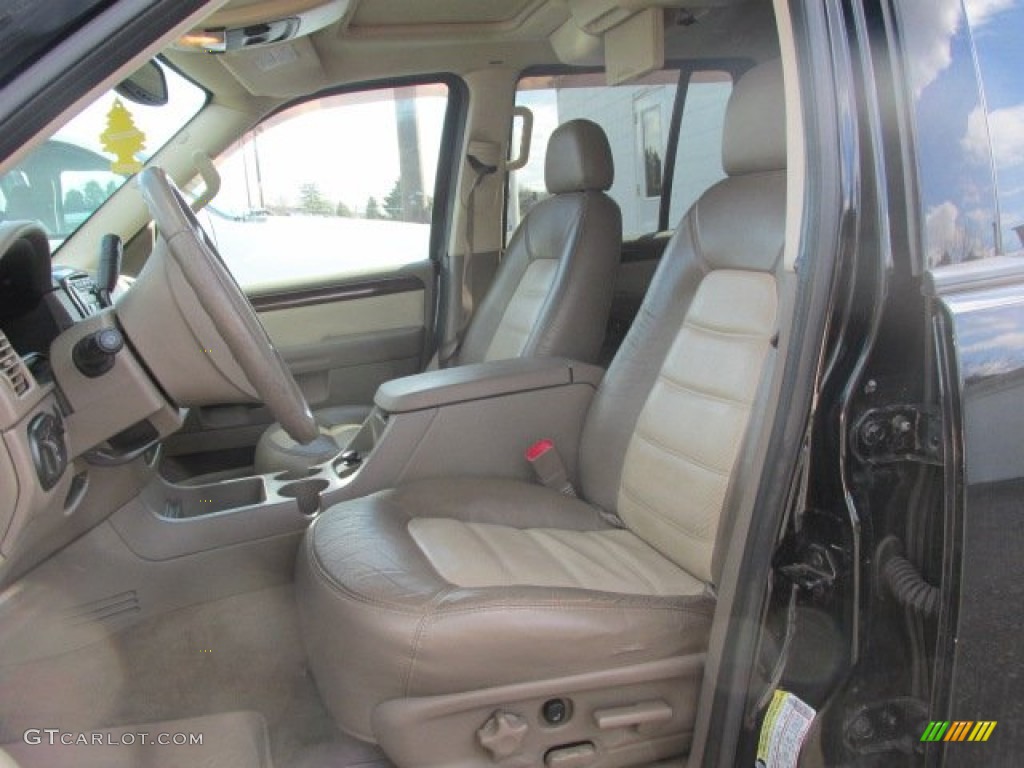 Medium Parchment Interior 2004 Ford Explorer Eddie Bauer 4x4 Photo #79183649