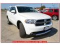 2013 Bright White Dodge Durango SXT  photo #8