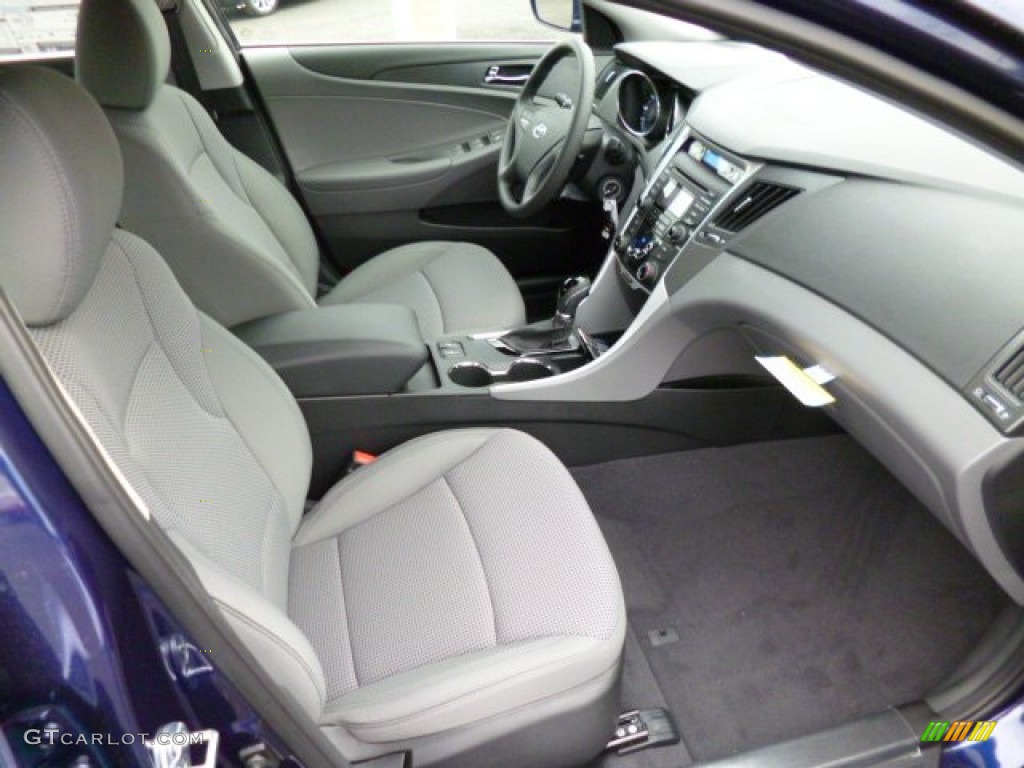 2013 Sonata GLS - Indigo Night Blue / Gray photo #10