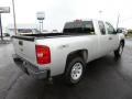 2010 Sheer Silver Metallic Chevrolet Silverado 1500 Extended Cab 4x4  photo #7