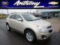 2013 Champagne Silver Metallic Chevrolet Equinox LT AWD  photo #1