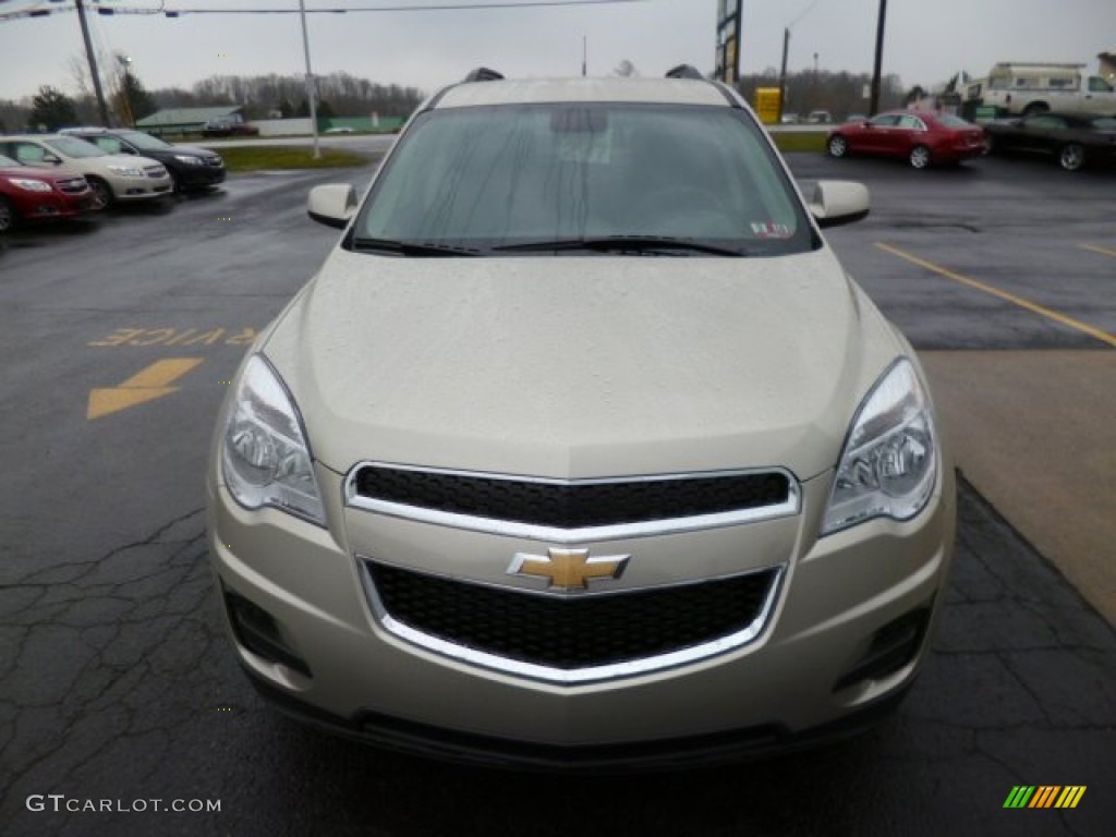 2013 Equinox LT AWD - Champagne Silver Metallic / Jet Black photo #2