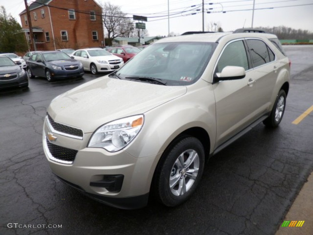 2013 Equinox LT AWD - Champagne Silver Metallic / Jet Black photo #3