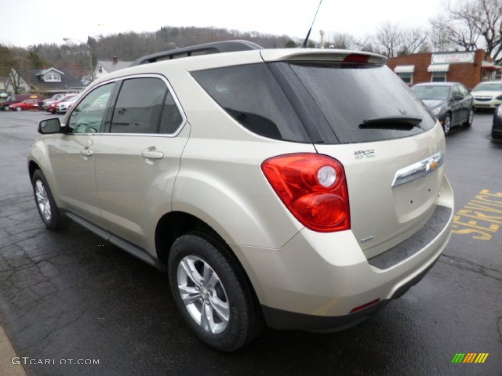 2013 Equinox LT AWD - Champagne Silver Metallic / Jet Black photo #5