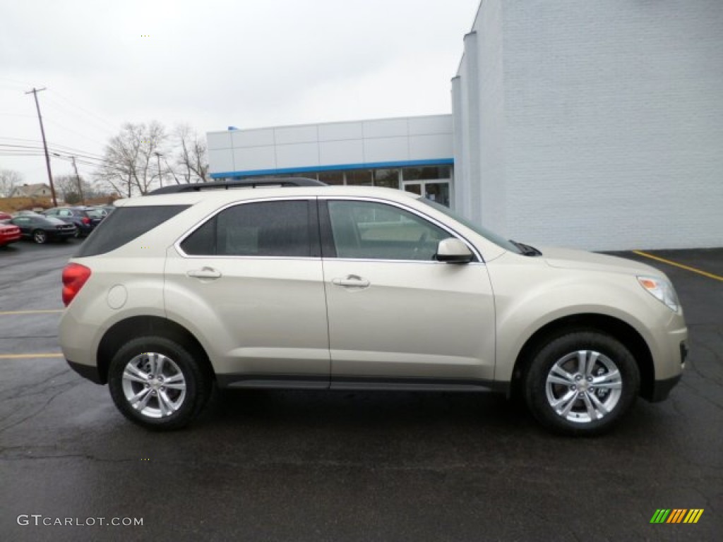 2013 Equinox LT AWD - Champagne Silver Metallic / Jet Black photo #8