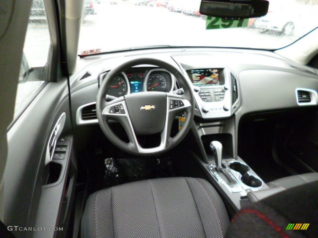 2013 Equinox LT AWD - Champagne Silver Metallic / Jet Black photo #14
