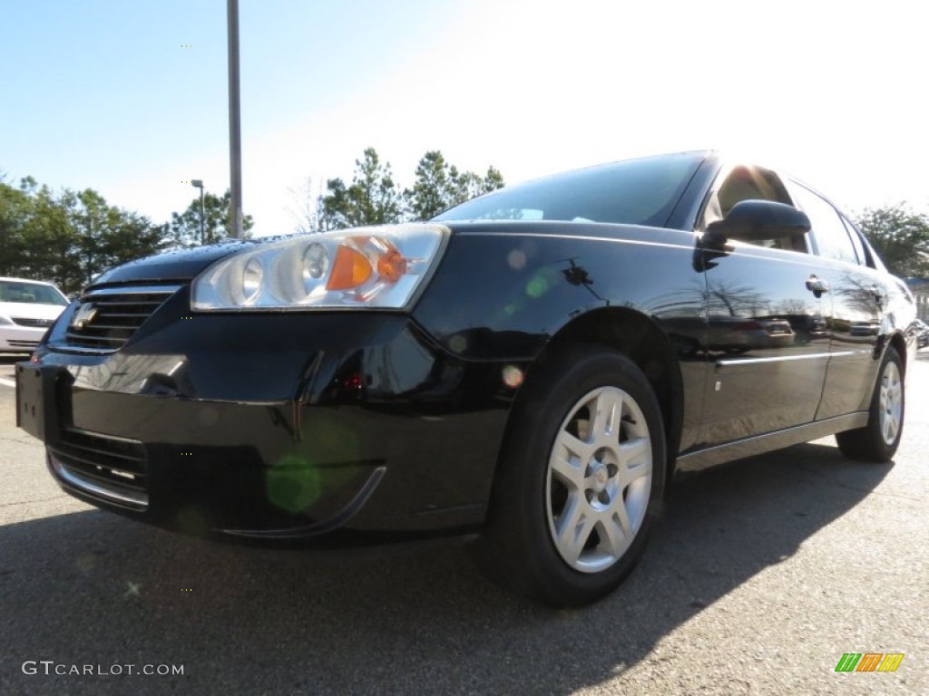 Black Chevrolet Malibu