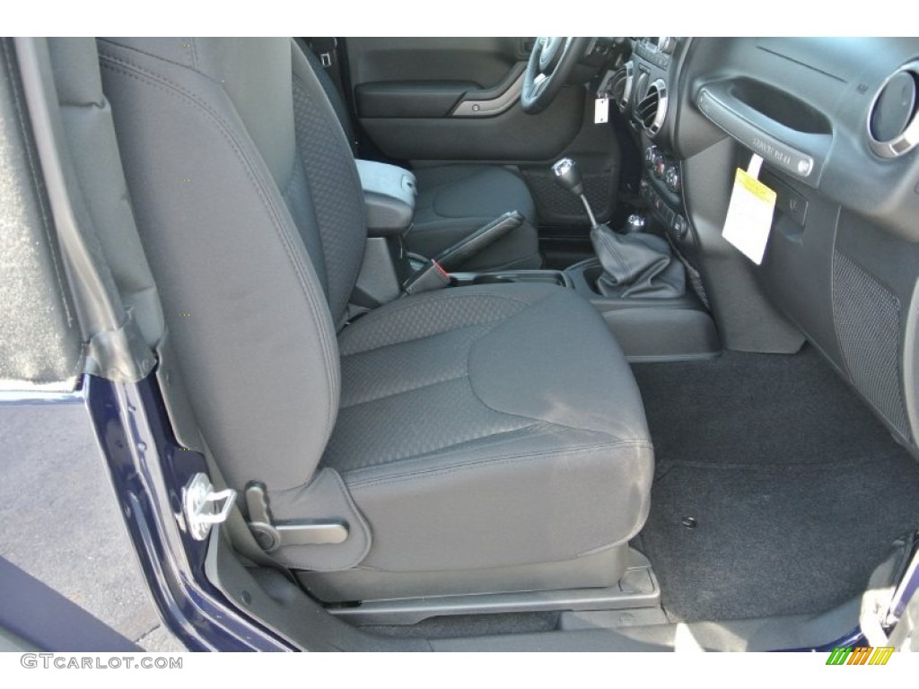 2013 Wrangler Sport S 4x4 - True Blue Pearl / Black photo #19
