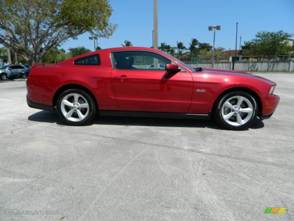 Red Candy Metallic 2012 Ford Mustang GT Premium Coupe Exterior Photo #79188335