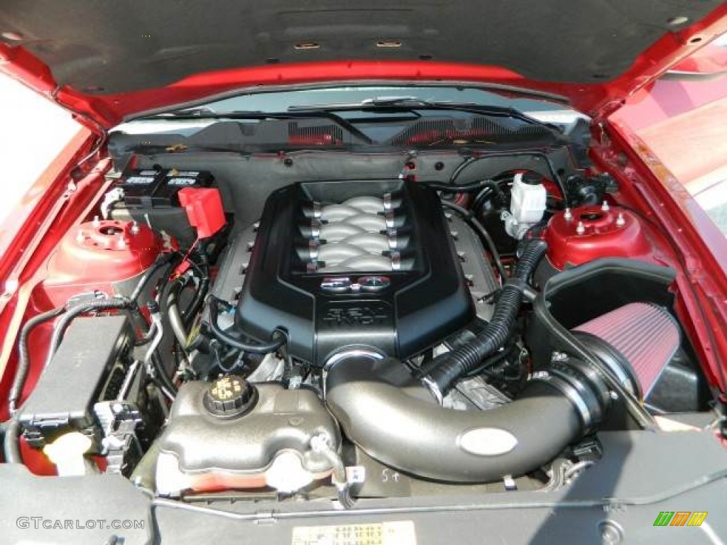 2012 Ford Mustang GT Premium Coupe Engine Photos