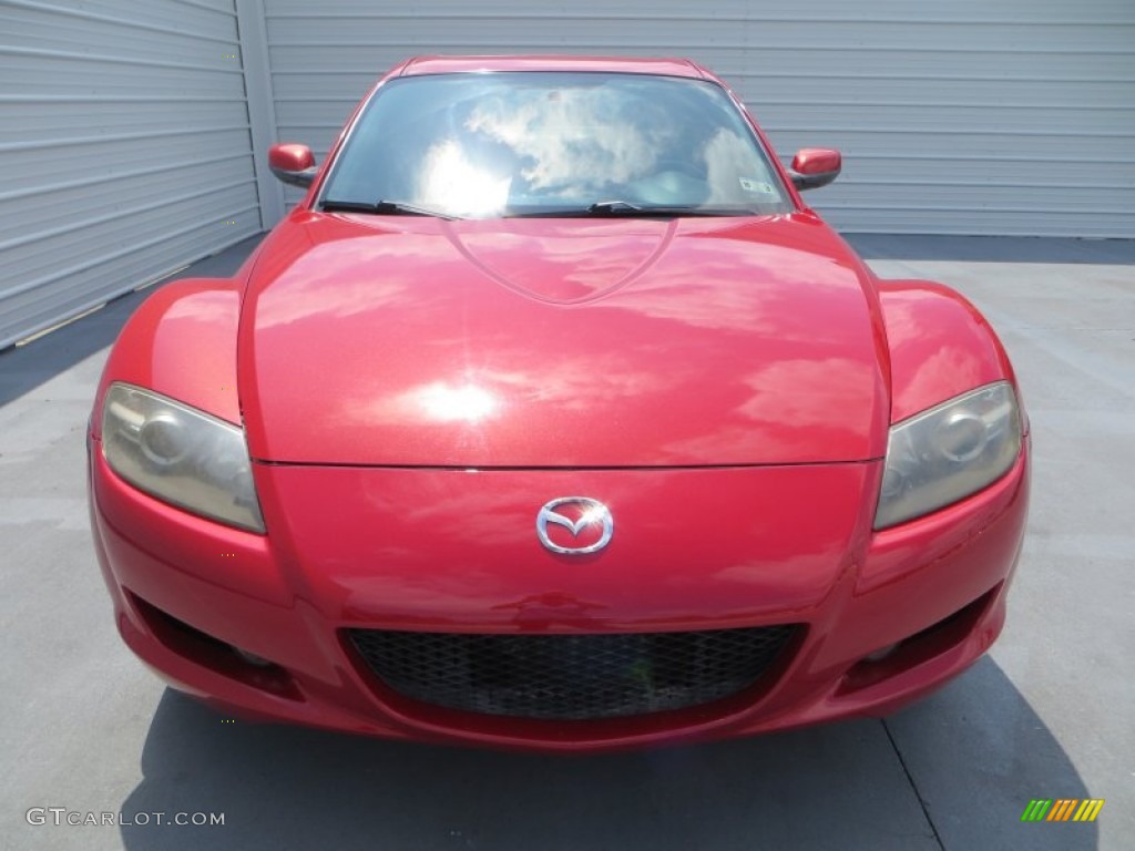 2005 RX-8 Sport - Velocity Red Mica / Black/Red photo #8