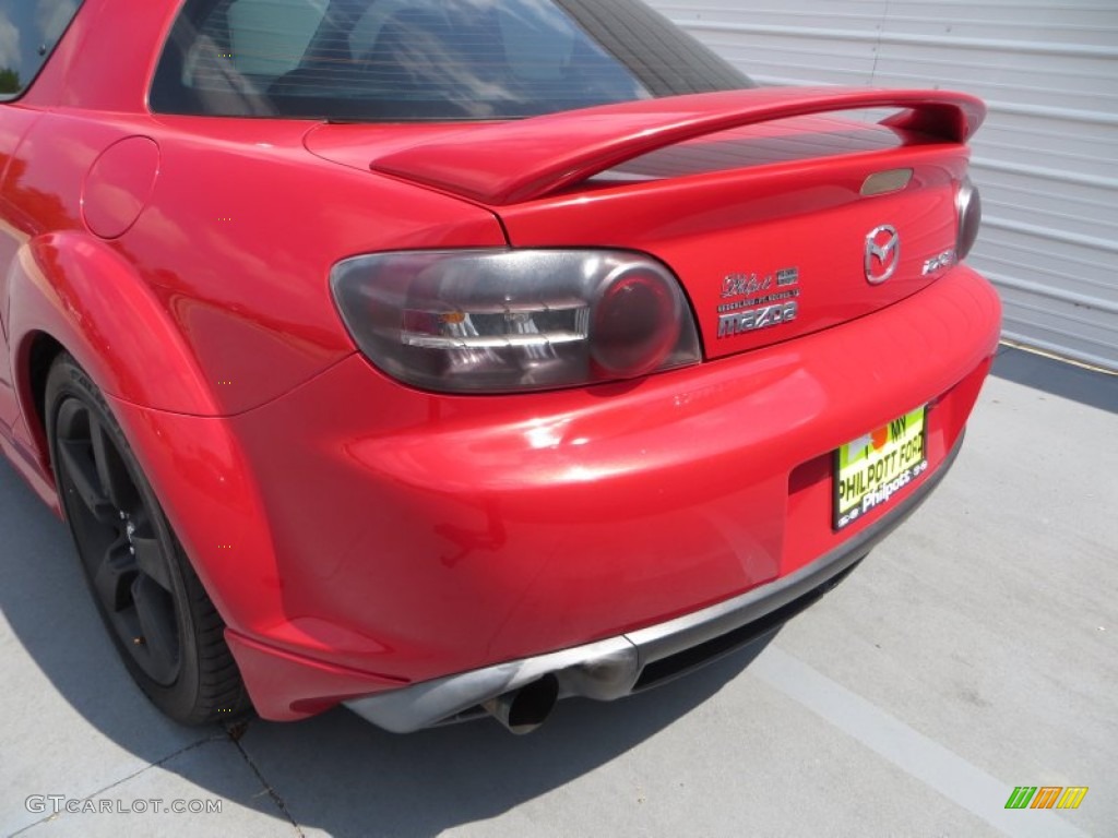 2005 RX-8 Sport - Velocity Red Mica / Black/Red photo #22