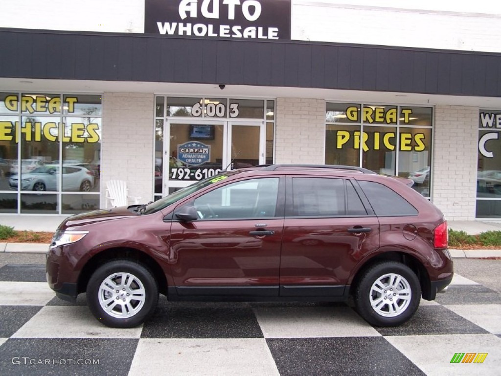 2012 Edge SE - Cinnamon Metallic / Charcoal Black photo #1