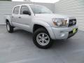 Silver Streak Mica 2010 Toyota Tacoma V6 SR5 PreRunner Double Cab
