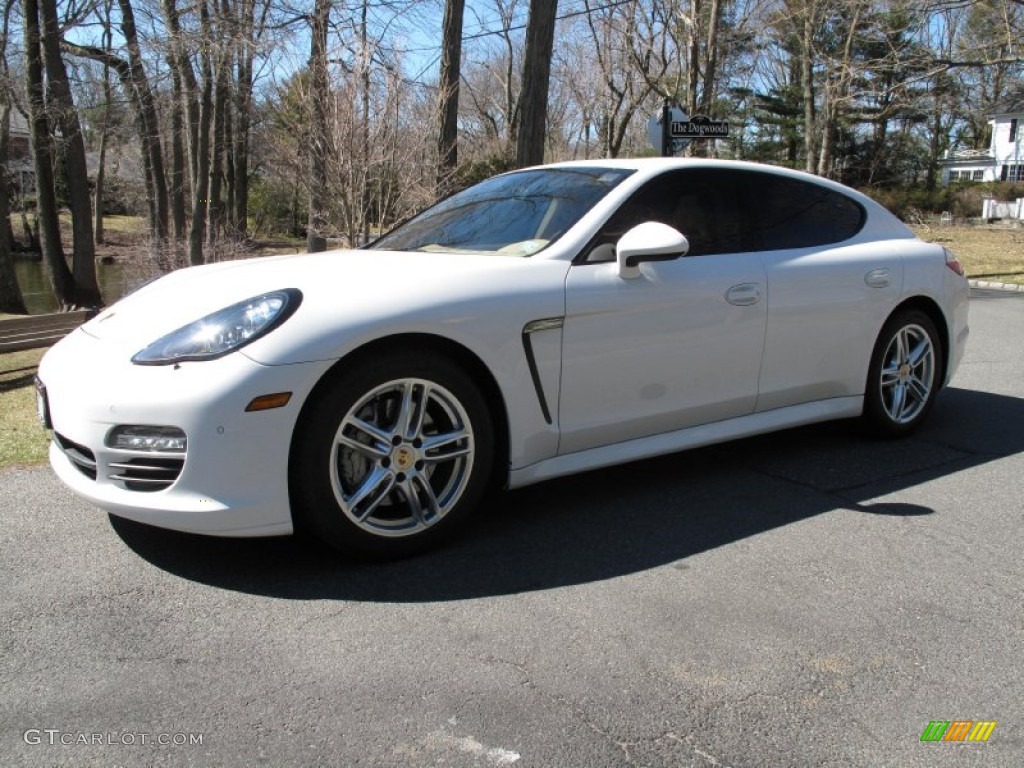 Carrara White 2012 Porsche Panamera 4S Exterior Photo #79193087