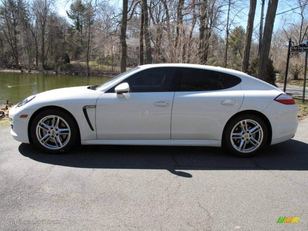 Carrara White 2012 Porsche Panamera 4S Exterior Photo #79193125
