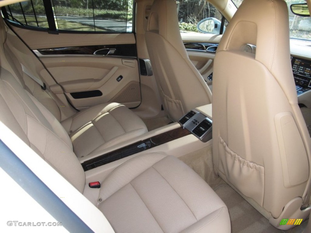 Luxor Beige Interior 2012 Porsche Panamera 4S Photo #79193336