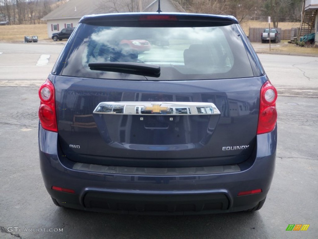 2013 Equinox LS AWD - Atlantis Blue Metallic / Jet Black photo #6