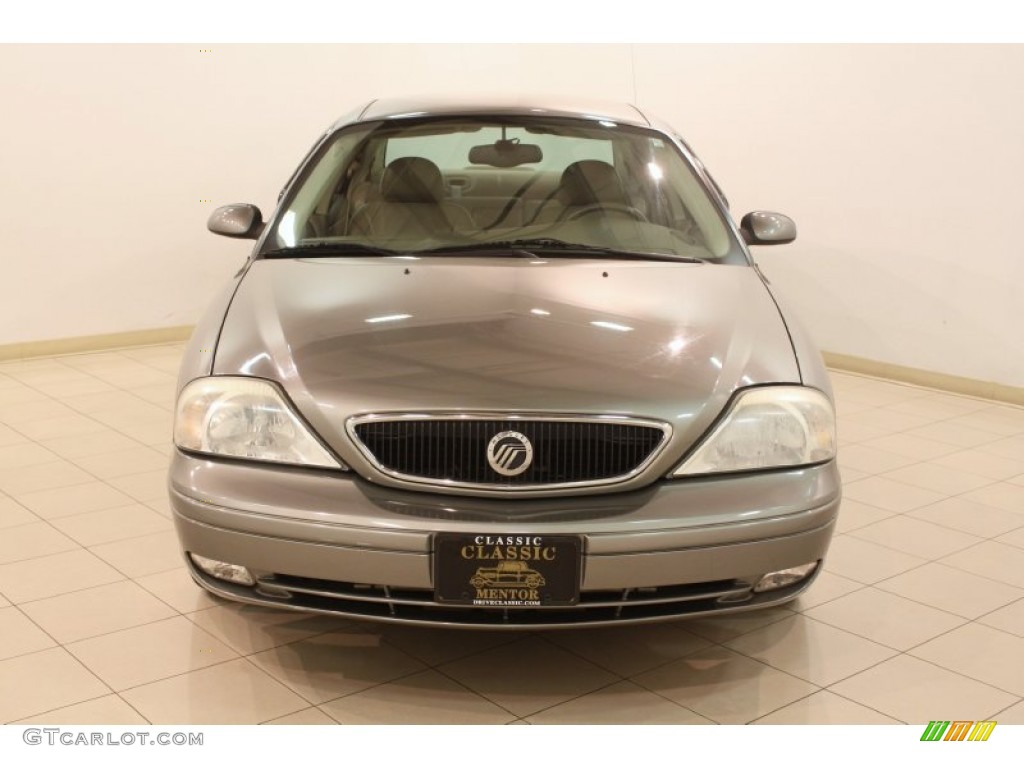 2003 Sable LS Premium Sedan - Spruce Green Metallic / Medium Parchment photo #2