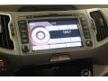 2012 Kia Sportage Alpine Gray Interior Audio System Photo