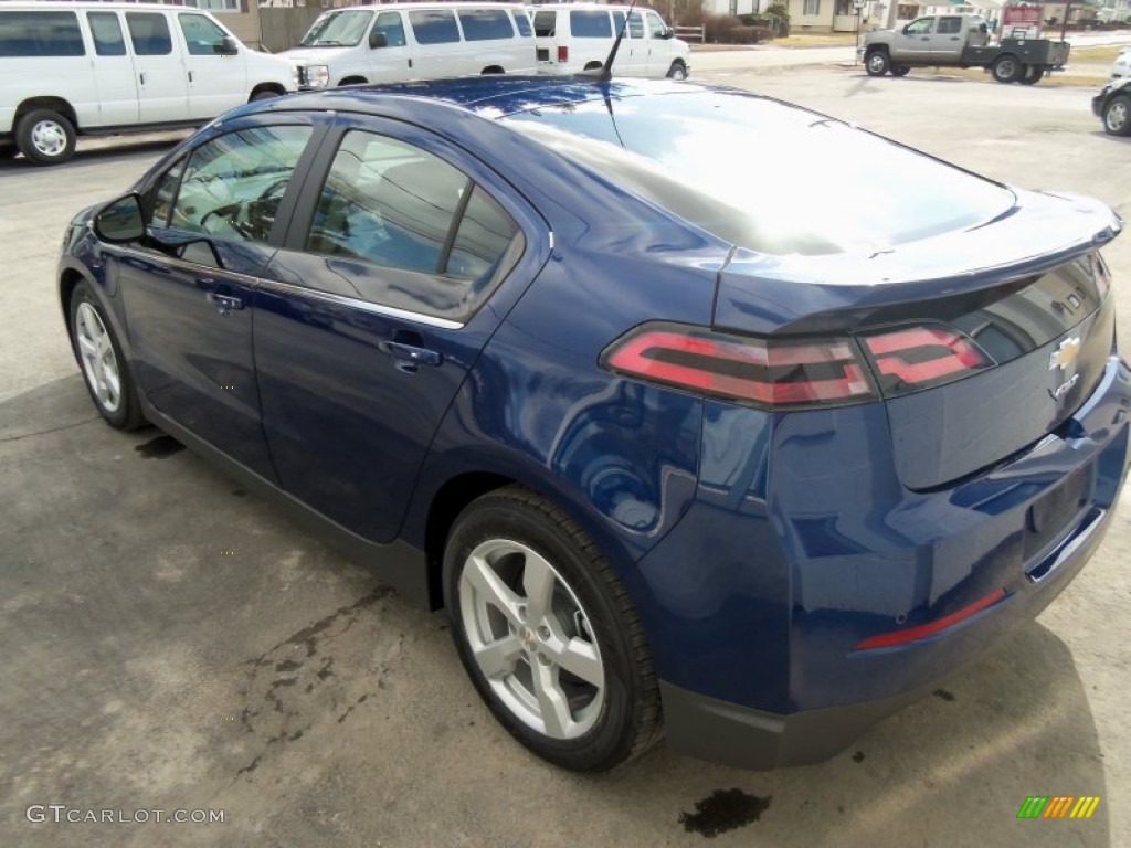 2013 Volt  - Blue Topaz Metallic / Jet Black/Ceramic White Accents photo #2