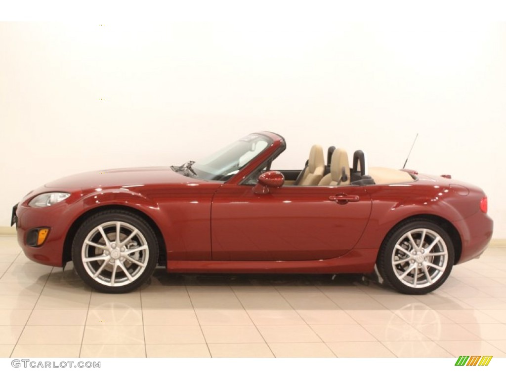 Copper Red Mica 2012 Mazda MX-5 Miata Grand Touring Roadster Exterior Photo #79196042