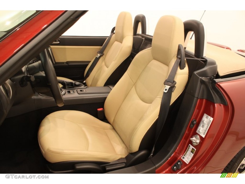 2012 Mazda MX-5 Miata Grand Touring Roadster Front Seat Photo #79196092