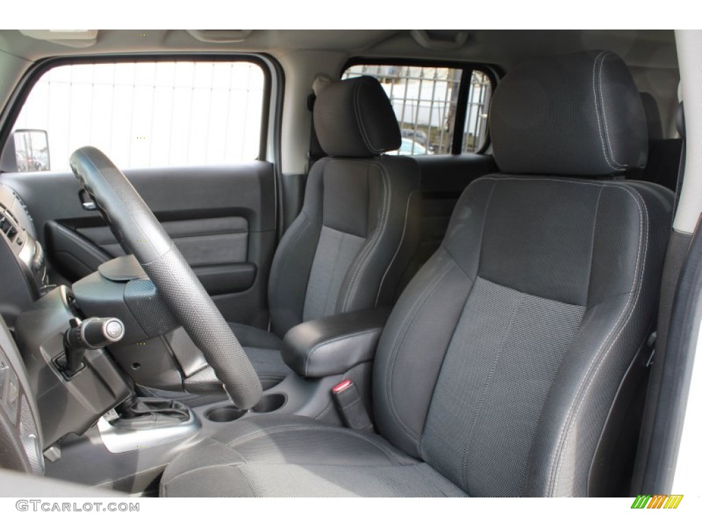 Ebony/Pewter Interior 2009 Hummer H3 Standard H3 Model Photo #79196186