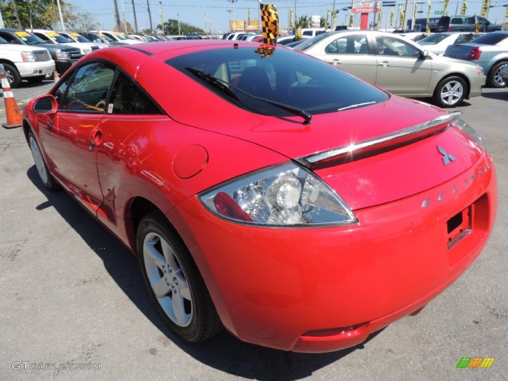2006 Eclipse GS Coupe - Pure Red / Dark Charcoal photo #5