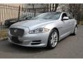 Liquid Silver Metallic 2011 Jaguar XJ XJL