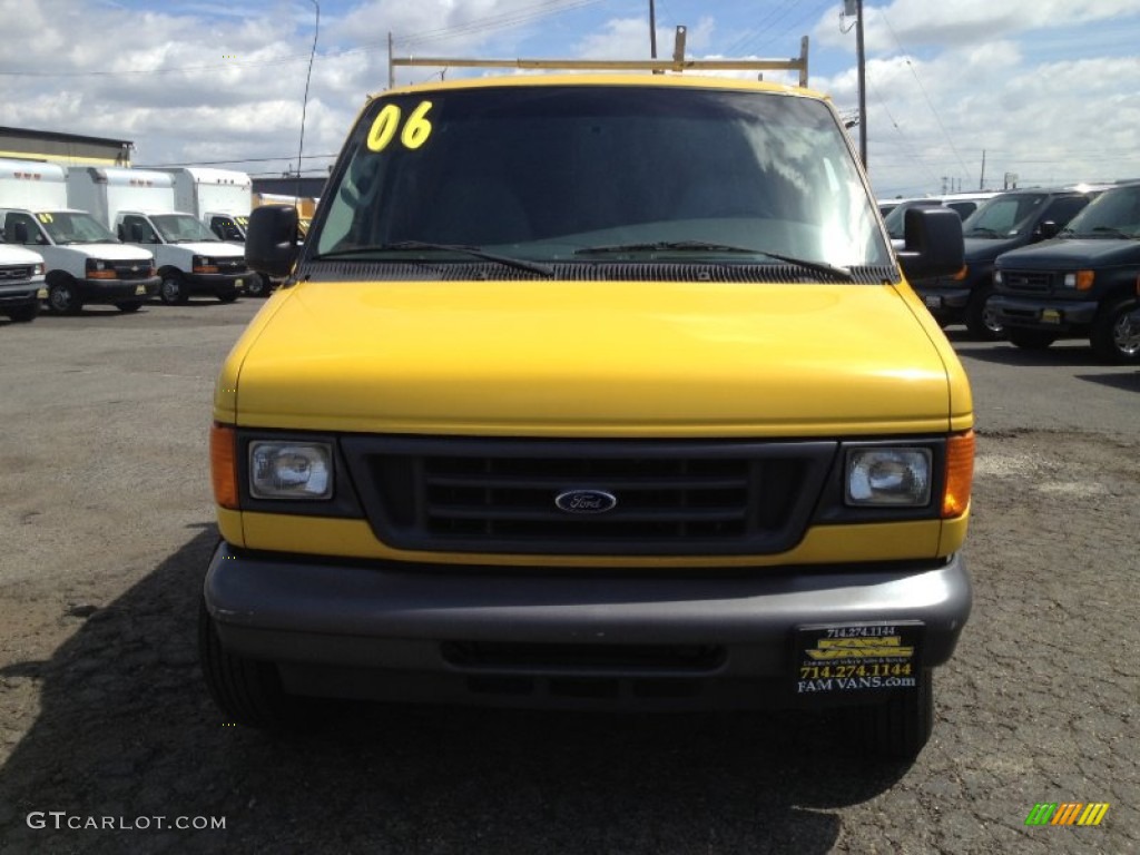 2006 E Series Van E250 Commercial - Fleet Yellow / Medium Flint Grey photo #1