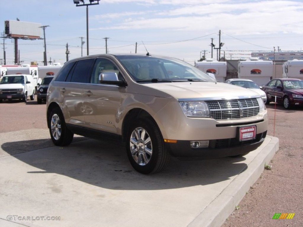 2007 MKX AWD - Dune Pearl Metallic / Medium Camel photo #14