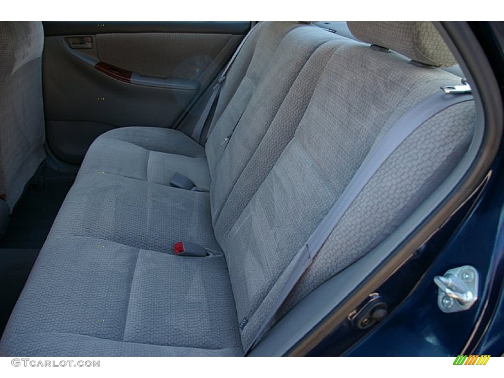 2004 Corolla LE - Indigo Ink Blue Pearl / Light Gray photo #4