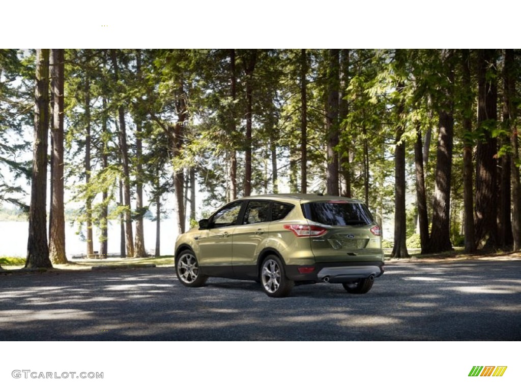 2013 Escape SE 1.6L EcoBoost 4WD - Frosted Glass Metallic / Charcoal Black photo #2