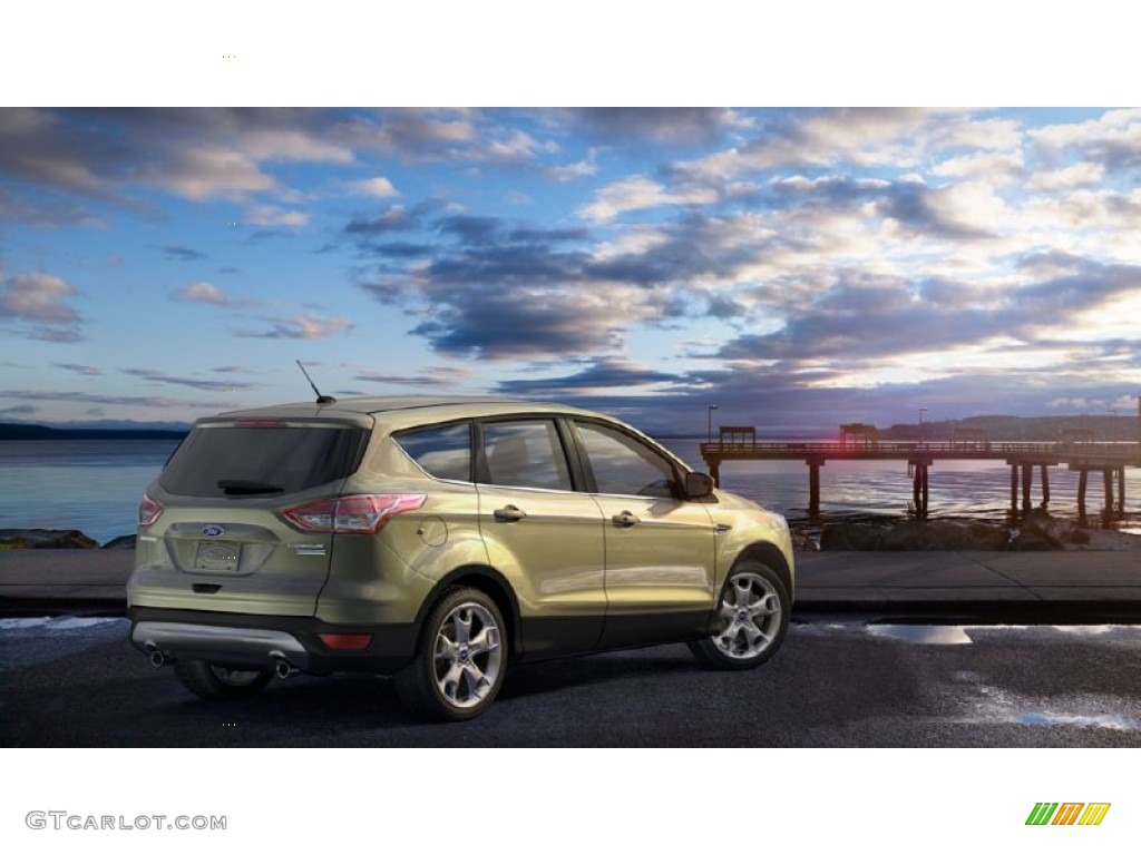 2013 Escape SE 1.6L EcoBoost 4WD - Frosted Glass Metallic / Charcoal Black photo #8