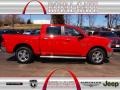 2013 Flame Red Ram 1500 Big Horn Crew Cab 4x4  photo #1